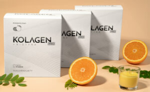 zdjęcie produktowe kolagenu pomarańczowego